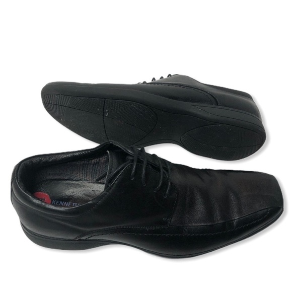 Kenneth Cole Reaction Men Black Oxford shoes 10m - Picture 5 of 11